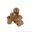 Custom Brass Knurled Insert Rivet Nuts for fasteners